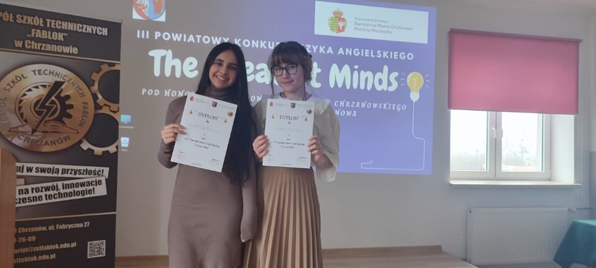 III Powiatowy Konkurs Języka Angielskiego "The Greates Minds".